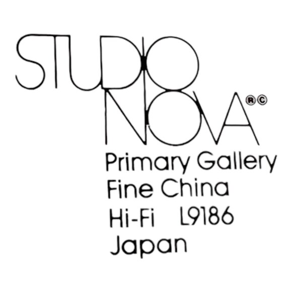 Set of Four Dinner Plates Studio Nova - Picture 5 of 5